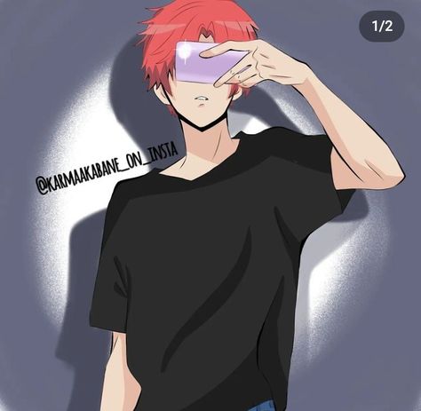 Karma Akabane Full Body, Karma Akabane Fanart, Karma Kun, Nagisa And Karma, Nagisa Shiota, Karma Akabane, Real Love, Wallpaper Iphone Cute, Anime Character Design