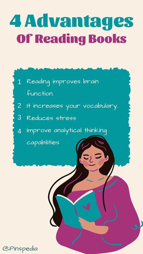 What exactly do human beings get from reading books? Is it just a matter of pleasure, or are there benefits beyond enjoyment? The scientific answer is a resounding “yes.” Reading books benefits both your physical and mental health, and those benefits can last a lifetime. They begin in early childhood and continue through the senior years. Here’s a brief explanation of how reading books can change your brain — and your body — for the better. Journal Bingo, Benefits Of Reading Books, Reading Benefits, Improve Brain Power, Benefits Of Reading, English Knowledge, What Is Reading, How To Read More, Importance Of Reading