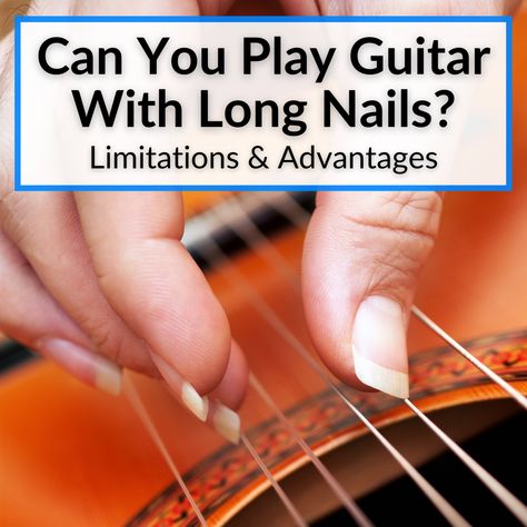 Can you play guitar with long nails and still do everything you want? It depends on what you want to do. Long nails do offer certain advantages, but they also limit... Famous Guitarists, Guitar Fingers, Learn Singing, Singing Techniques, Jazz Songs, Metal Songs, How To Sing, Fingerstyle Guitar, Acoustic Guitar Strings