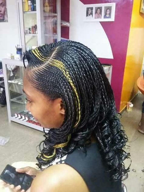 Curly Braids Hairstyles, Cornrow Updo On Natural Hair, Braided Updo Black Hair, Best Braid Styles, Bob Braids Hairstyles, Stylish Naija, Short Box Braids Hairstyles, Curly Braids, African Hair Braiding Styles