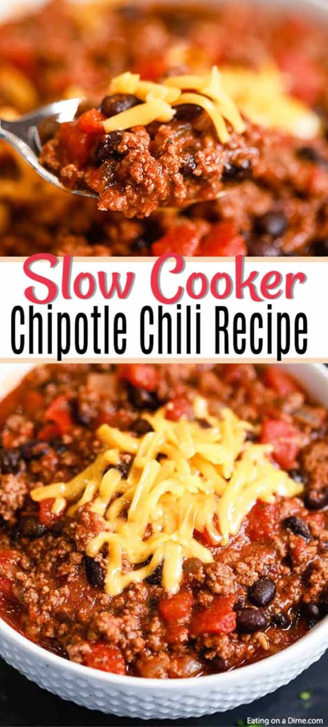 Chipotle Chilli Recipes, Adobo Chili Recipe, Chorizo Chili Recipe Crock Pot, Chili Adobo Recipes, Canned Chipotle Pepper Recipes, Recipes With Adobo Peppers, Chipotles In Adobo Recipes, Chipotle In Adobo Sauce Recipes, Recipes Using Chipotle Peppers In Adobo