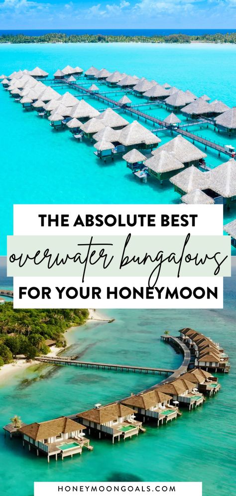 Water Bungalow Honeymoon, Cheap Honeymoon Ideas, Private Island Honeymoon, Budget Friendly Honeymoon Destinations, Sandals Honeymoon, Best Honeymoon Locations, Mexico Vacation Destinations, Honeymoon Goals, Honeymoon Maldives