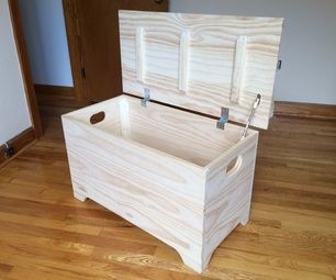 This is a Step by Step to make Boxes! Toy Box Plans How To Build, Toy Box Ideas, Wood Box With Lid, Chests Diy, Woodworking Storage, Diy Simple, Diy Holz, Box Patterns, Wood Plans