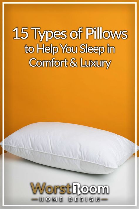 types of pillows Types Of Pillows, Comfortable Mattress, What Is Sleep, Sleep Bed, Bedroom Design Inspiration, Well Rested, Bed Bedroom, Bachelor Pad, Comfort Mattress