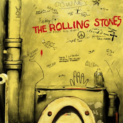 The Rolling Stones - Beggars Banquet (1968) Rolling Stones Album Covers, Rolling Stones Albums, Beggars Banquet, Bill Wyman, The Velvet Underground, Charlie Watts, Lp Cover, Rock Songs, Record Sleeves