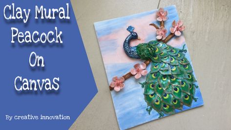 In this video I have shown  how to do clay art/ clay mural Peacock step by step tutorial so you can make it easily .  To subscribe, click below:  https://www.youtube.com/channel/UCUz-rD00lZSwABPfsJZEqow?view_as=subscriber  #creativeinnovation #clayArt  #DiyWallDecor #ClayMuralPeacock Clay Mural Art, Jisoo Birthday, Mural Ideas, Peacock Art, 3d Painting, Art Clay, Diy Clay Crafts, Mural Art, Diy Clay