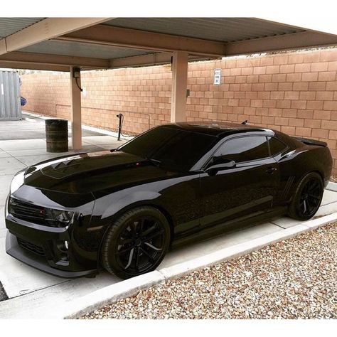 3,272 Likes, 28 Comments - Prime Camaros (@primecamaros) on Instagram: “Murdered out ZL1 owned by @lv_zl1 #primecamaros” Xe Bugatti, Black Camaro, Cars Chevrolet, Vintage Auto's, Camaro Car, Black Panthers, Lamborghini Veneno, Pagani Huayra, Car Chevrolet