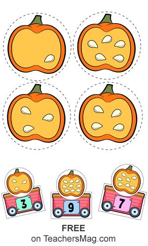 Pumpkin matching game Free printable. Pumpkin Numbers Free Printable, Pumpkin Manipulatives Preschool, Pumpkin Memory Game, Pumpkin Matching Game Preschool, Pumpkin Name Puzzle Preschool, November Preschool Activities, Color Matching Preschool, Pumpkin Counting Mats, Free Fall Printables