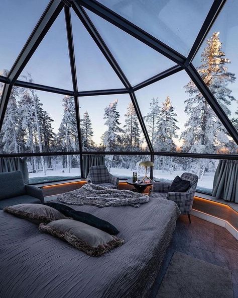 🍃‏ً on Twitter: "imagine spending your winter here 🥰 https://t.co/zSwh2GoSoj" / Twitter Glass Igloo Hotel, Igloo Village, Norway Vacation, Norway Winter, Best Places To Vacation, Finland Travel, Lapland Finland, Golden Crown, Dream Holiday