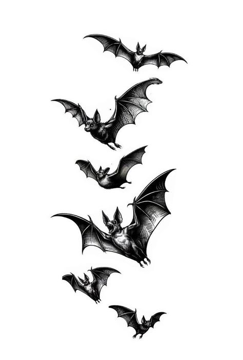 Bat Sketch, Bat Stencil, Bats Tattoo Design, Monster Sketch, P Tattoo, Cool Tattoo Drawings, Bat Tattoo, Tattoo Stencil Outline, Painting Tattoo