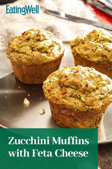 This zucchini muffin recipe incorporates feta cheese, olive oil, and dried dill to create the ultimate Mediterranean inspired zucchini recipe. Whether you’re eating this muffin recipe for brunch, a midday snack, a side dish, an appetizer, or even as a quick and easy dessert, it’s a great way to use your summer zucchini in this Greek flavored recipe.#zucchinirecipes #zucchinimuffins #fetacheese #feta #summerrecipes #brunchrecipes Zucchini Feta Muffins, Zucchini Muffin Recipe, Zucchini Muffin, Whole Wheat Muffins, Zucchini Muffin Recipes, Dried Dill, Zucchini Feta, Summer Zucchini, Zucchini Recipe