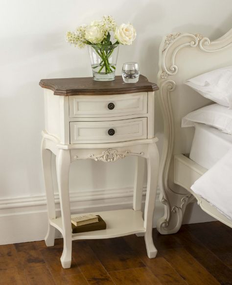 Antique French Bedroom, French Style Bedside Tables, Style Bedside Table, Antique Bedside Tables, French Furniture Bedroom, French Bedside Tables, French Style Bedroom, Vintage Bedside Table, Antique Side Table