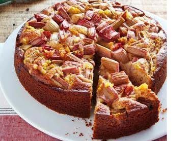 Rhubarb Yogurt Cake #justapinchrecipes Rhubarb Yogurt, Recipes With Yogurt, Healthy Rhubarb Recipes, Cake With Yogurt, Cake With Buttermilk, Rhubarb Coffee Cake, Rhubarb Coffee Cakes, Recipes Healthy Snacks, Rhubarb Muffins