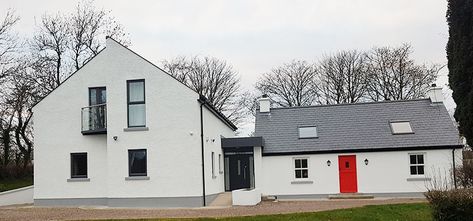 Magheracorran Cottage – Extensions / Renovations to Existing Cottage near Convoy Co. Donegal Old Cottage With Modern Extension, Stone Cottage Extension, Irish Cottage Extension, Bungalow Extension Plans, Modern Irish House, Modern Irish Cottage, Irish Cottage Renovation, Irish Farmhouse, House Designs Ireland