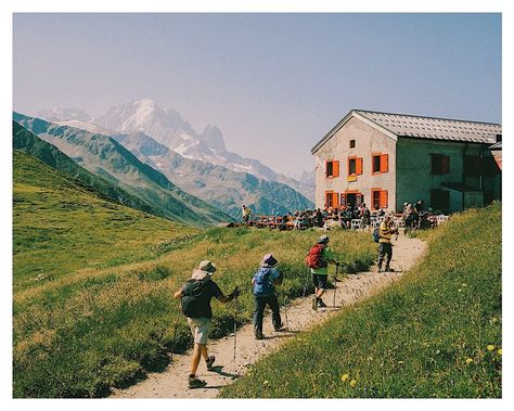 2 years ago this week I hiked the Tour du Mont Blanc with @ynorthdakota. 160km over 11 days through France, Italy and Switzerland. Still easily one of the best things i’ve ever done, and have been constantly going back to the alps every year to feel the thrill of the mountains again. So excited for more exploring and multi day treks these next months 🥰 Photos are a mixture of digital and film. Sony A7 RIV + Olympus Mju I. #avibrantlifeoutdoors #tourdumontblanc Olympus Mju, Travel Industry, Future Life, Great Photos, Landscape Photography, Jade, Around The Worlds, Hiking, Walking