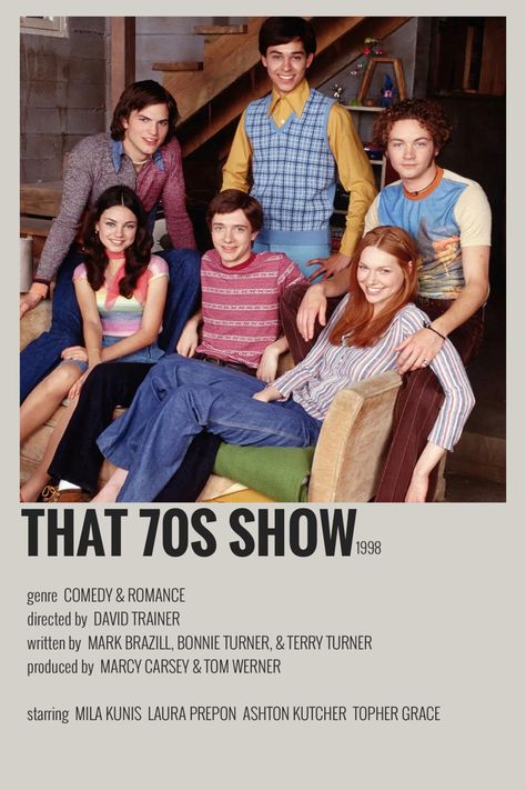 That 70s Show Minimalist Poster #that70sshow #poster Show Minimalist Poster, Netflix Alternative, Show Movie Poster, That 70s Show Aesthetic, Cinema Aesthetic, Sean Leonard, 70 Show, Iconic Movie Posters, 70s Show