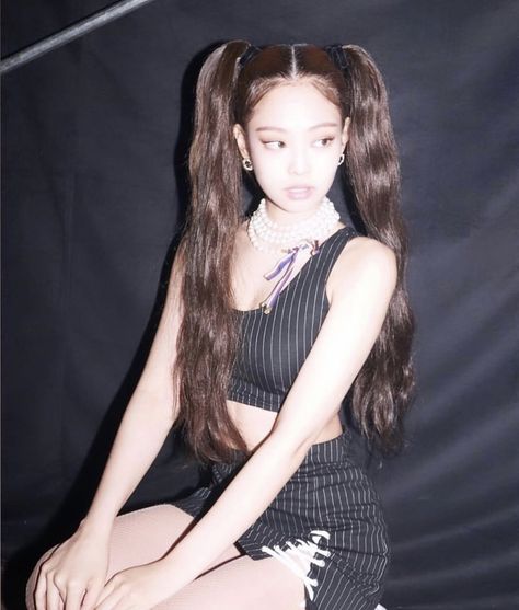 Jennie Blackpink Ddu Du Ddu Du, Blackpink Jennie Ponytail, Jennie Two Ponytail, Jennie In Ponytail, Kpop Ponytail, Idol Girl, Two Ponytails, Kpop Hair, Jennie Kim