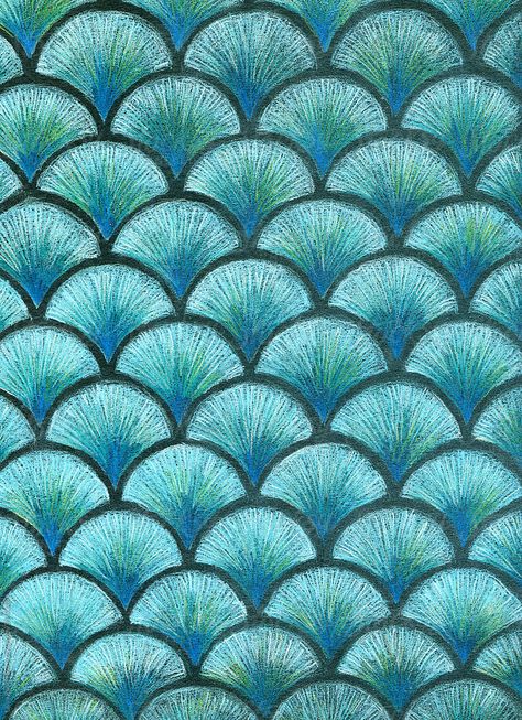 Fish Scale Fabric, Fish Scales Aesthetic, Fish Scale Drawing, Fish Scales Pattern, Fish Scales Drawing, Fish Scales Art, Fish Pattern Design, Fish Texture, Scales Art