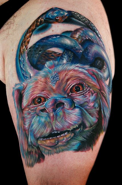 tattoo by Mike DeVries neverending story Reader Tattoo, Story Tattoo, Never Ending Story, Movie Tattoo, Best Tattoos For Women, Neverending Story, Ending Story, The Neverending Story, R Tattoo