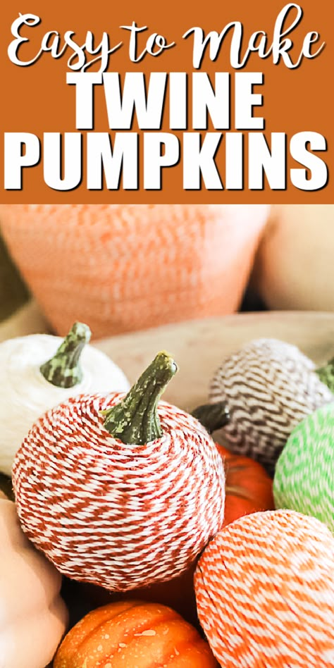 Pumpkin Crafts To Sell, Fall Booth Decorating Ideas, Fall Craft Projects For Adults, Twine Pumpkins Diy, Fall Crafts For Seniors Assisted Living, Diy Fall Crafts For Adults, Diy Fall Crafts To Sell, Fall Crafts Adults, Pumpkin Crafts For Adults