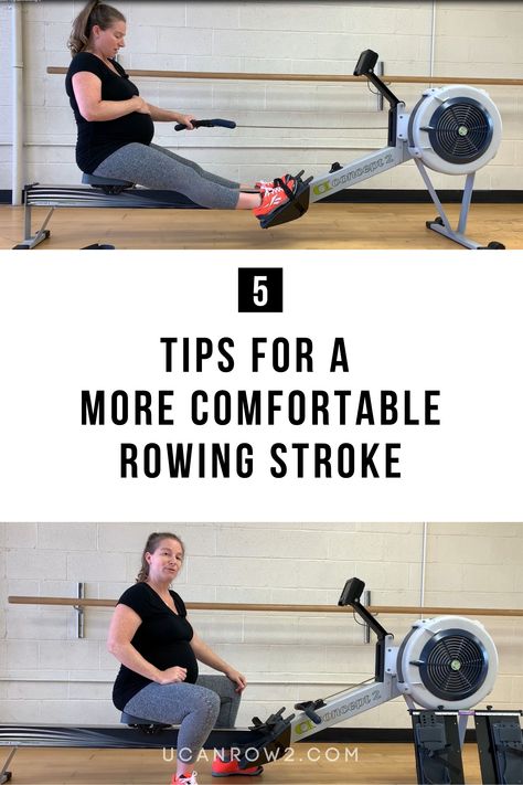 Do you wish you had more room to row? Feel cramped on the rowing machine? In this video we're showing you 5 quick ways to make the rowing machine more comfortable. A rowing machine workout should be fun and allow you to work out the way you want. So if you're pregnant, have a weight loss goal, or you're a big CrossFitter, these tips will help! Rowing Benefits, Indoor Rowing Workout, Rowing Workouts, Rowing Technique, Rowing Machine Workout, Rowing Workout, Indoor Rowing, Low Impact Cardio, 20 Minute Workout