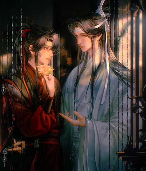 ▻ #MDZS Lan Zhan Wei Ying, Mdzs Wangxian, Ancient Chinese Characters, Grandmaster Of Demonic Cultivation, Wanderer Art, Demonic Cultivation, Cartoon Boy, Galaxy Painting, The Grandmaster