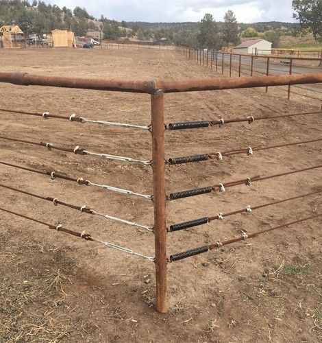 Diy Livestock Fence, Sucker Rod Fence, Cattle Water Trough, Farm Gates Entrance, Cattle Gate, Pig Feeder, Fence Building, Cattle Corrals, Farm Gates