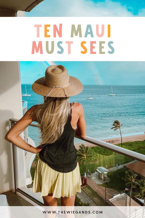 I thought it would be fun to share our top 10 must see maui spots and how I packed for them! Click the link for more must see maui details! Maui Style, Maui Beach, Beaches In The World, Beautiful Sunrise, Maui Hawaii, Summer Adventures, Mom Style, Lifestyle Blogger, Life Is Beautiful