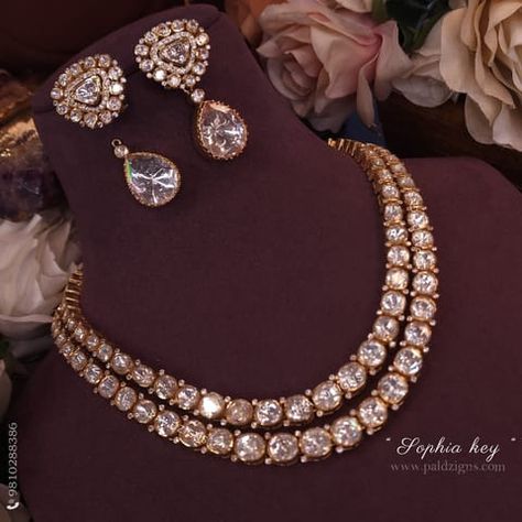 #silverjewellery #semipreciousjewelry #polkijewellery #weddingjewellery #jadaujewelry #bridaljewelry #jadauearrings #moissanitepolki #statementjewelry #moissanitepolkijewellery #weddingshopping #indianweddingjewelry #bridejewelry #traveljewellery #destinationweddings #paldzigns #food #onlinejewellery #polkijewelry
 #weddingjewelry #polkinecklace #necklaceset #bridalset #bridalnecklace #bridalsets #earing #indianbridaljewelleryonline #polkiearing #jewelery Polki Chain Necklace, Polki Pendant Set, Polki Pendant, Diamond Jewlery, Polki Necklace Set, Swarovski Pendant, Polki Necklace, Bridal Diamond Jewellery, Black Beaded Jewelry