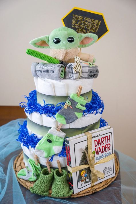 Diy diaper cake