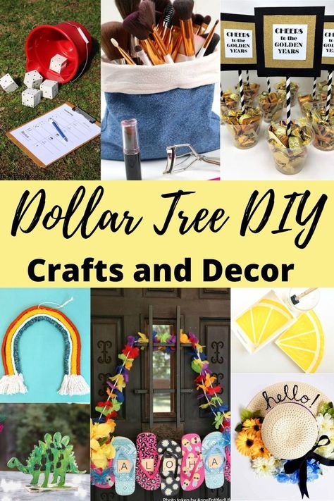 Check out these awesome craft projects and Organization ideas that use supplies from the Dollar Tree. If you are looking for a cute Dollar Tree DIY, look no further! Dollar Tree Bedroom, Dollar Tree Bedroom Decor, Diy 40th Birthday Decorations, Fall Garland Diy, Tree Bedroom Decor, Diy Birthday Gifts For Him, Tree Bedroom, Candle Holder Crafts, Recycling Crafts