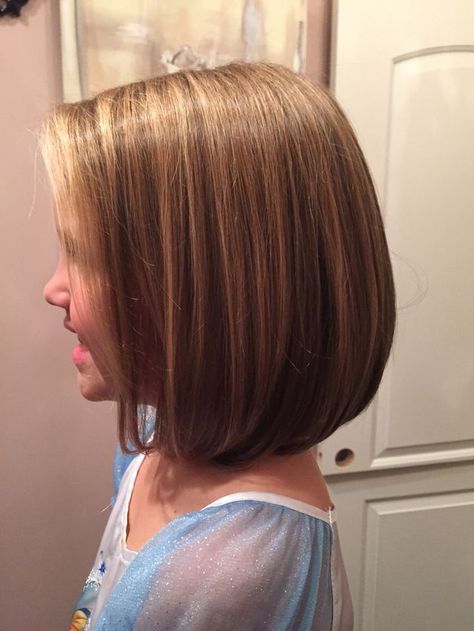 Kids Bob Haircut, Shoulder Length Bob Haircut, Bob Haircut For Girls, Shoulder Length Bob, Girl Haircut, Long Bob Haircuts, Hair Cute, Kids Hair Cuts, Shoulder Length Hair Cuts