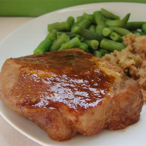 Marinated Baked Pork Chops Marinate Pork Chops, Marinated Baked Pork Chops, Beef Keema, Best Sauce Recipe, Baked Pork Chops Oven, Pork Chop Recipes Baked, Pork Ham, Baked Pork Chops, Baked Pork