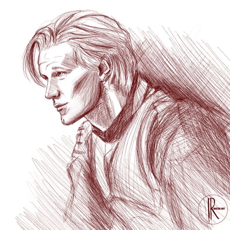 Daemon Targaryen played by Matt Smith House Of Dragon Artwork, House Of Dragon Drawing, Daemon Targaryen Drawing, House Of The Dragon Sketch, House Of The Dragon Illustration, House Of The Dragon Fan Art, House Of Dragon Fanart, House Of The Dragon Drawing, Daemon Targaryen Art