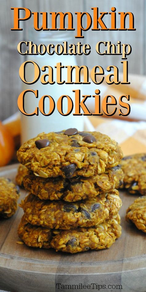 Oatmeal Pumpkin Chocolate Chip Cookies, Peanut Butter Pumpkin Cookies, Pumpkin Oat Chocolate Chip Cookies, Pumpkin Peanut Butter Cookies, Pumpkin Oat Cookies, Pumpkin Oatmeal Chocolate Chip Cookies, Oatmeal Pumpkin, Peanut Butter Oatmeal Chocolate Chip, Peanut Butter Oatmeal Chocolate Chip Cookies