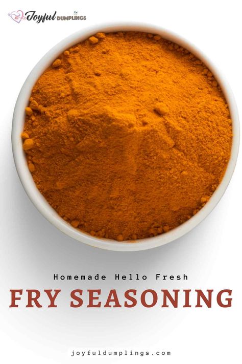 Fry Seasoning Hello Fresh, Hello Fresh Fry Seasoning Recipe, Fry Seasoning Recipe, Fry Seasoning, Yummy Fries, Homemade Fries, Meals Ideas, Seasoning Recipe, Bbq Seasoning