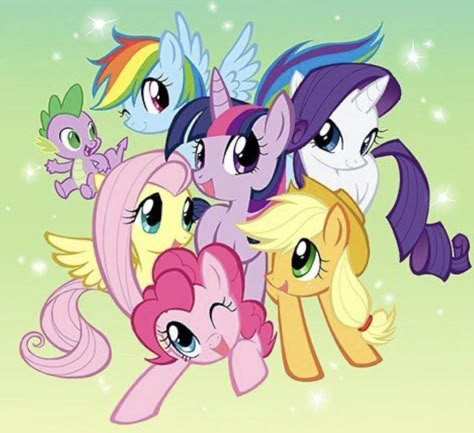 Akira Himekawa, Fluttershy Pinkie Pie, Sparkle Unicorn, Pony Unicorn, My Lil Pony, My Little Pony Pictures, Gradient Background, Mlp My Little Pony, Pinkie Pie