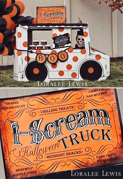 I Scream For Ice Cream Halloween, Halloween Party Movie Night, Halloween Movie Night Party, Witch Cookie, Halloween Circus, Halloween Movie Night, Ice Scream, Halloween Parade, Carnival Halloween