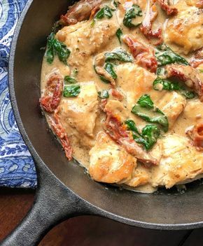 20 Quick and Easy 30-Minute Dinner Recipes Marsala Chicken Recipes, Chicken Slices, Pecorino Romano, Tuscan Chicken, One Pot Dishes, White Bean Soup, Simply Recipes, Vegetable Seasoning, Italian Dishes