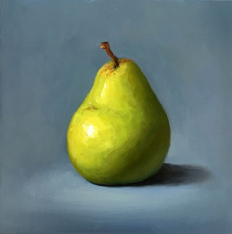 Still Life — Yana Golikova Fine Art Oil Painting Basics, Vegetable Painting, Pear Art, Oil Painting Tutorial, Painting Green, Small Artwork, Still Life Photos, Live Painting, Still Life Oil Painting