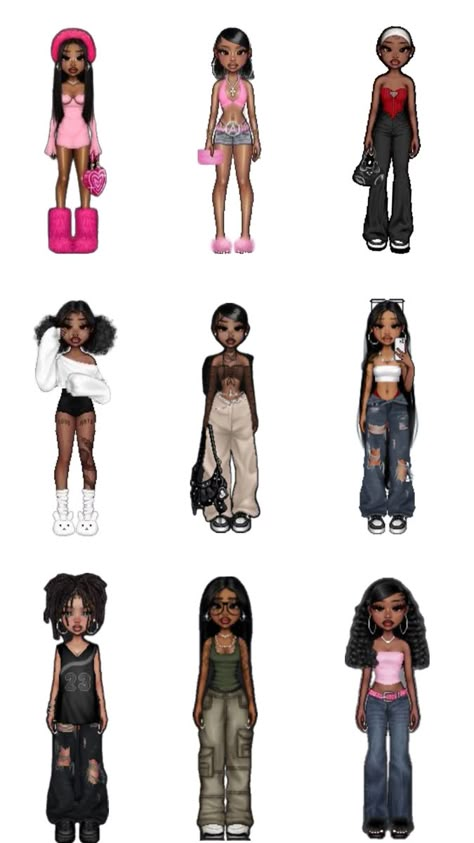 Fashion Dress Up Games, Bratz Doll Outfits, Imvu Outfits Ideas Cute, Style For Spring, Teen Swag Outfits, Fashion Gal, Bratz Inspired Outfits, Dress Sets, Stylish Summer Outfits