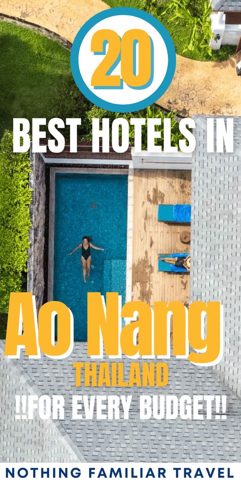 Krabi Hotels In Thailand Beach Resorts, Ao Nang Thailand, Bangkok Market, Ao Nang Beach, Krabi Thailand, 5 Star Resorts, Ao Nang, International Travel Tips, Tropical Beaches