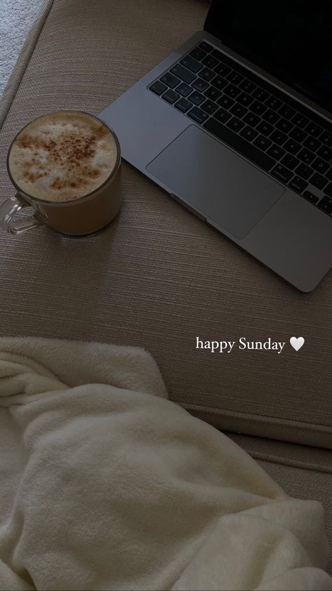 Happy Sunday Story Instagram, Sunday Story Instagram, Morning Story, Story Instagram, Happy Sunday, Coffee Time, Laptop, Coffee, Quick Saves