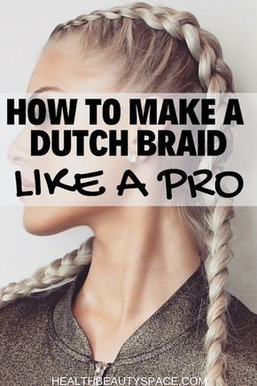 7bb060764a818184ebb1cc0d43d382aadesc33817027ri Dutch Braid Your Own Hair, Braid Your Own Hair, Gorgeous Braids, Braiding Your Own Hair, Dutch Braid, Box Braids Hairstyles, Looks Chic, How To Make Hair, Hair Dos