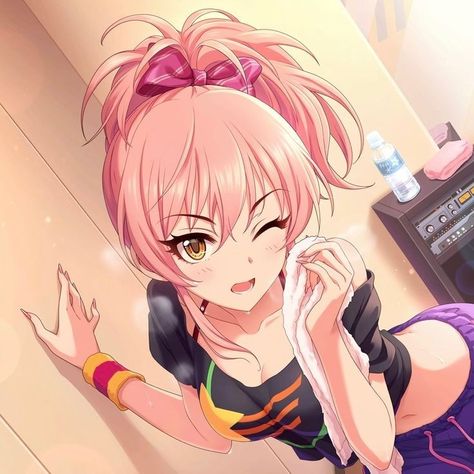 Mika Idolmaster, Idolmaster Icons, Mika Jougasaki, Idolmaster Cinderella Girls, Character Profile, Anime Icons, Favorite Character, Cinderella, Mario Characters