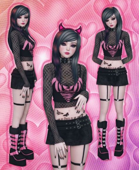 Maxis Match Sims 4 Clothing, Scenecore Sims 4 Cc, Cybercore Sims 4 Cc, Sims 4 Alt Clothes, Sims 4 Cc Emo Hair, Sims 4 Cc Goth, Sims 4 Anime, Pelo Sims, Western Outfits Men