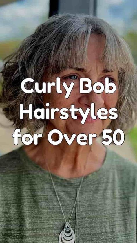 16 Best Curly Hairstyles For Women Over 60 Short Haircuts For Curly Hair Over 50, Hairstyles For Short Wavy Hair Over 50, Short Gray Hairstyles Over 60 Curly, Short Hairstyles For Women Over 60 With Wavy Hair, Short Stacked Bob Haircut Over 50 Curly Hair, Layered Bob For Gray Hair, Hair Cut For 50 Year Old Women Over 50 Curly, Haircuts For Curly Hair Over 50, Short Hairstyles For Women Over 50 Curly