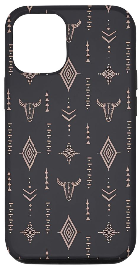 PRICES MAY VARY. Funny Western Country Boho Bull Skull Pattern graphic design suitable for Festival, Rodeo, Country Music, Party, Concert, Vacation, Daily Wear, Mother's Day, Father's Day, Halloween, Christmas Cowboy Boots, Cowgirl, Country Girls, Country Chic, Bohemian, Show moms, Show dads, Rodeo,Western Boho, Western Chic, Southern, Southern Roots, Hey Y'all, Howdy, Boho Tribal, Aztec, Native, Serape, Leopard, Turquoise, Teal, Rustic, Indian designs Two-part protective case made from a premiu Country Music Party, Country Phone Cases, Christmas Cowboy, Western Patterns, Phone Things, Indian Designs, Western Gifts, Boots Cowgirl, Skull Pattern