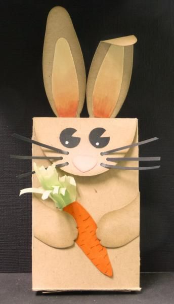 TLC473  Bunny Treat Bag by hobbydujour - Cards and Paper Crafts at Splitcoaststampers Diy Easter Bunny Gift Paper Bag, Candy Easter Basket, Green Tissue Paper, Easter Treat Bags, Paper Bag Crafts, Party Boxes, Paper Bag Puppets, Bunny Treats, Easter Bags