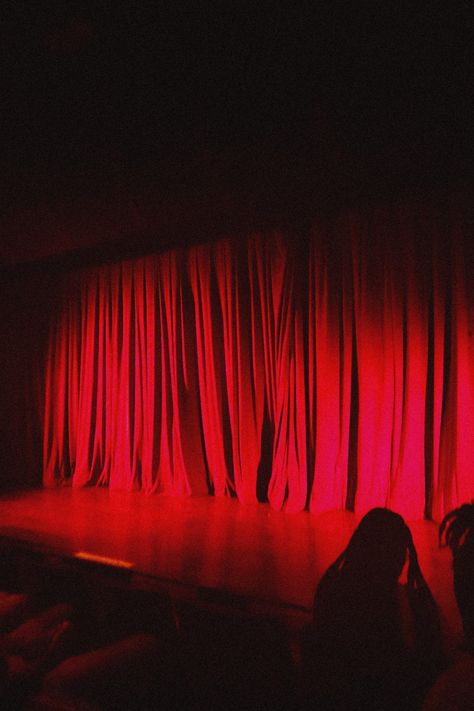 #red #theater #play #drama #dramaislife #aesthetic #redaesthetic #dark #darkaesthetic Theater Curtains Aesthetic, Dark Comedy Aesthetic, Play Aesthetic Stage, Dark Theater Aesthetic, Dark Theatre Aesthetic, Drama Gcse, Fourteenth Doctor, Theater Play, Drama Aesthetic